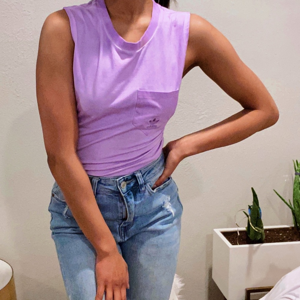 Adidas Lavender Bodysuit